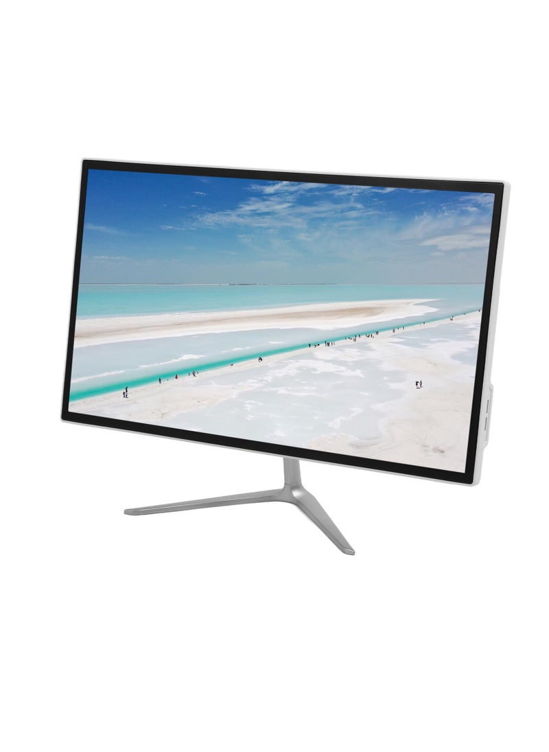 24 Inch Ultra-Thin Computer, All-in-One Desktop Computer, Full HD 1920 X 1080P LED Display, I7 Processor, 8GB + 256GB SSHD, Integrated Graphics for Office and Home White