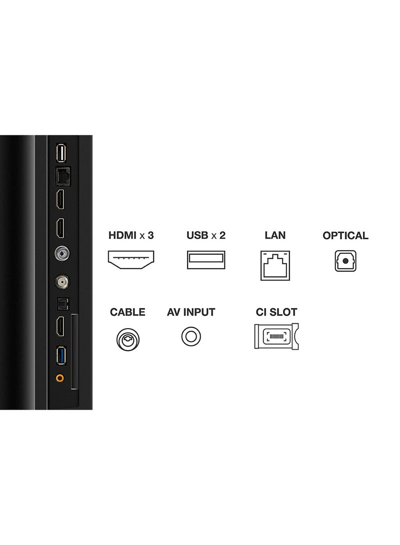 Television 75 Inch Smart TV, Google TV, 4K UHD, 60Hz MEMC, 120Hz VRR, DLG 120Hz, Dolby Vision Atmos, HDR10+, DTS Virtual X, Wide Color Gamut, Slim & Unibody Brushed Titanium (2024) 75P755 Black 75P755 Black