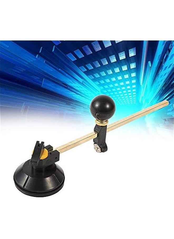 Glass Cutter Tool,Glass Circular Cutter,40Cm(15.7 Inch) Max.Round Diameter Adjustable Compasses Type Circle Cutting Tool, Glass Circular Cutter, Glass Cutter Tool,40Cm(15.7glass Cutter Glass Cut
