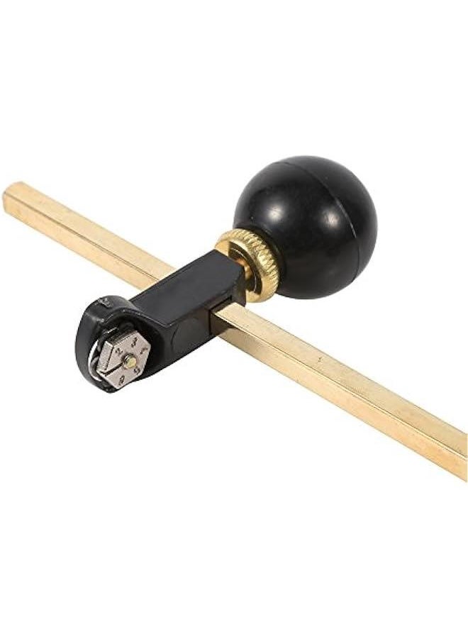 Glass Cutter Tool,Glass Circular Cutter,40Cm(15.7 Inch) Max.Round Diameter Adjustable Compasses Type Circle Cutting Tool, Glass Circular Cutter, Glass Cutter Tool,40Cm(15.7glass Cutter Glass Cut