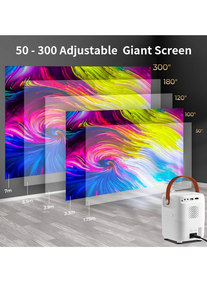 Umiio Q1 Portable  Video Projector HDMI USB Interface Wifi Game  Android Projector Black