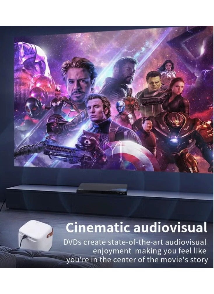 Umiio Q1 Portable  Video Projector HDMI USB Interface Wifi Game  Android Projector Black
