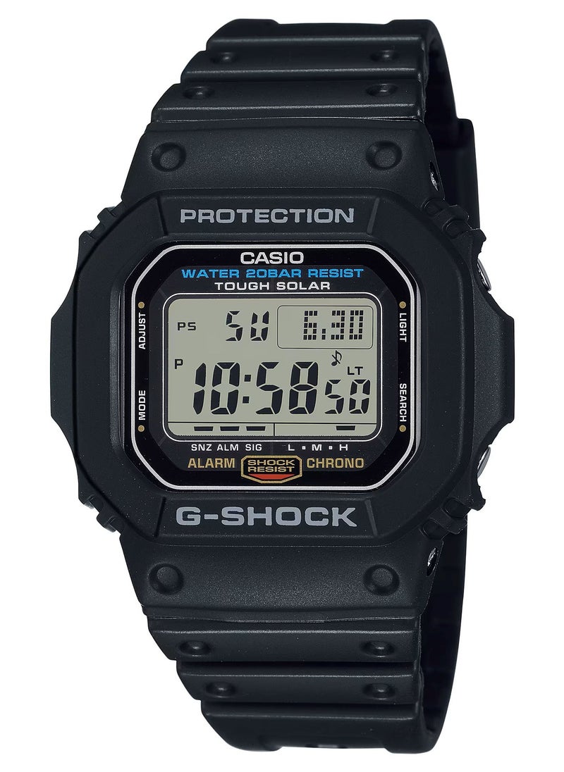 G-shock Digital Black Resin Band Strap Men's Watch DW-5600UE-1DR