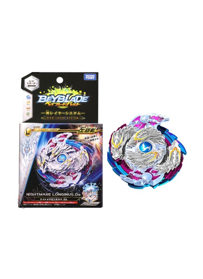 Beyblade Burst Booster Nightmare Longinus With Luancher Ds B-97 For Kids