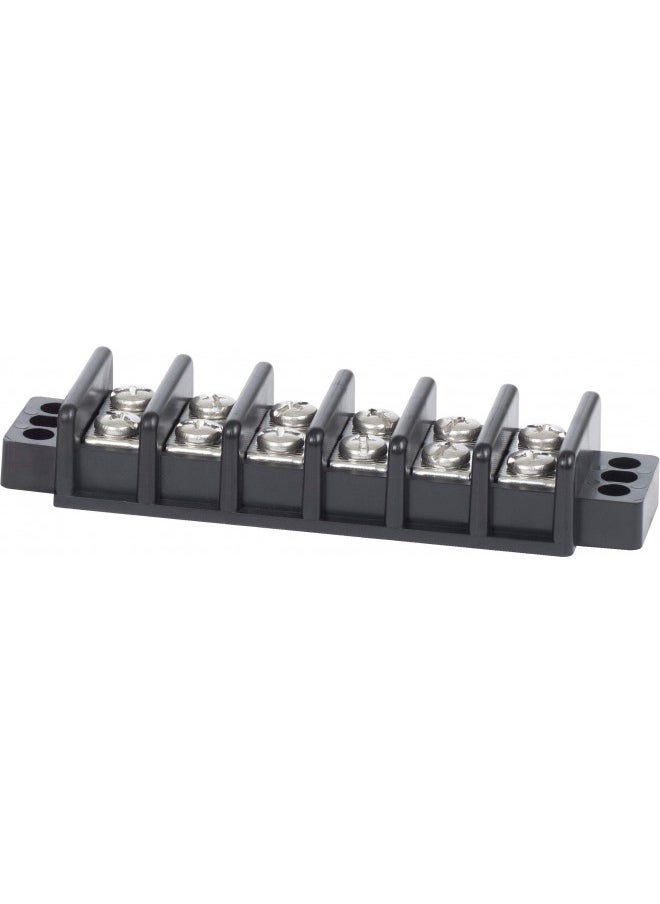 Blue Sea Systems 2506 6 Circuit Terminal Block, 30A