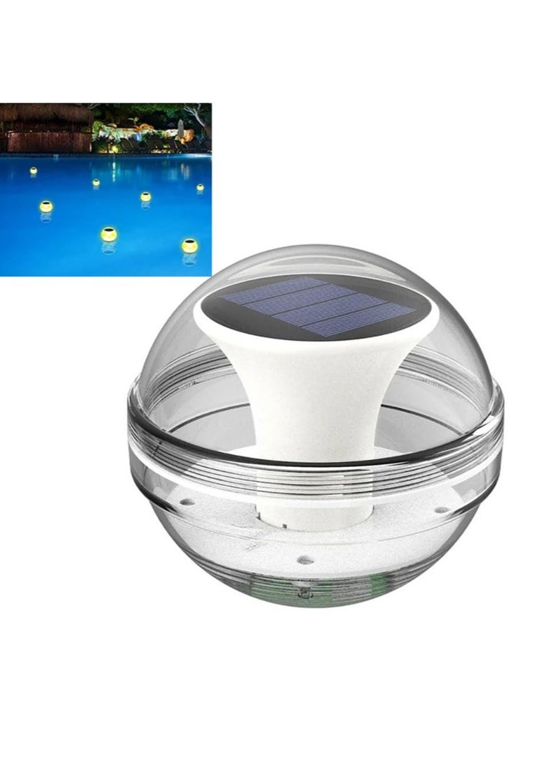 Swimming Pool Light, Light Control Solar Swimming Pool Light, Garden Lamp, Waterproof Solar Floating Light, Water Floating Light, for Aquarium Vase Pond Swimming Pool Garden Party