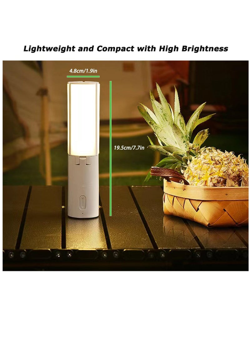 4000mAh Rechargeable Camping Lights, Portable Camping Lanterns Battery Powered Electric Lantern for Power Emergency, Hanging Canopy Tent, Hurricane