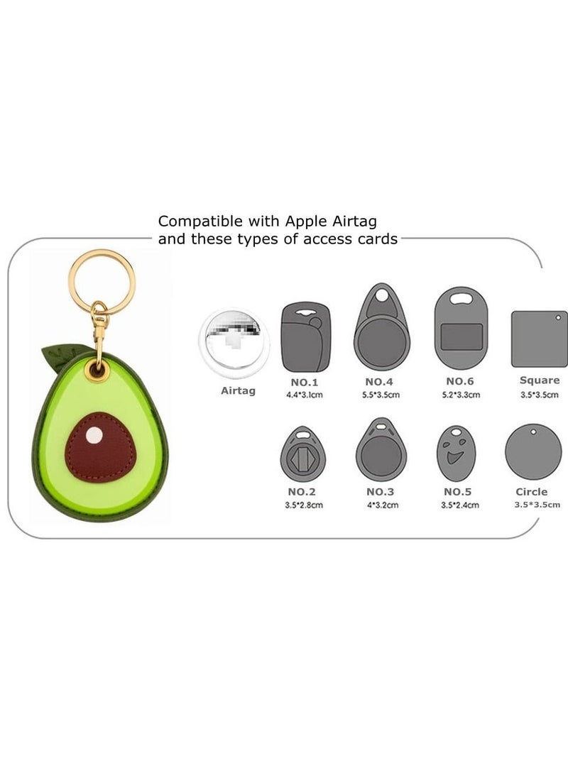 2 Pack 3 in 1 Protective Case Compatible with Huawei Tag / Tile Pro 2022 Mate Apple AirTag / Access Card Keychain Tracker Cover Key Ring for Bag / Suitcase, for Airtags Accessories