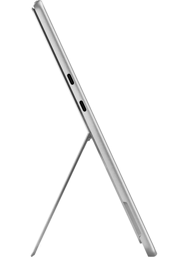 Surface Pro 10 Laptop With 13-Inch Display, Core Ultra 7 165U Processor/16GB RAM/256GB SSD/Intel Graphics/Windows 11 Pro With Pro Keyboard + Slim Pen + GizPro Hub English silver