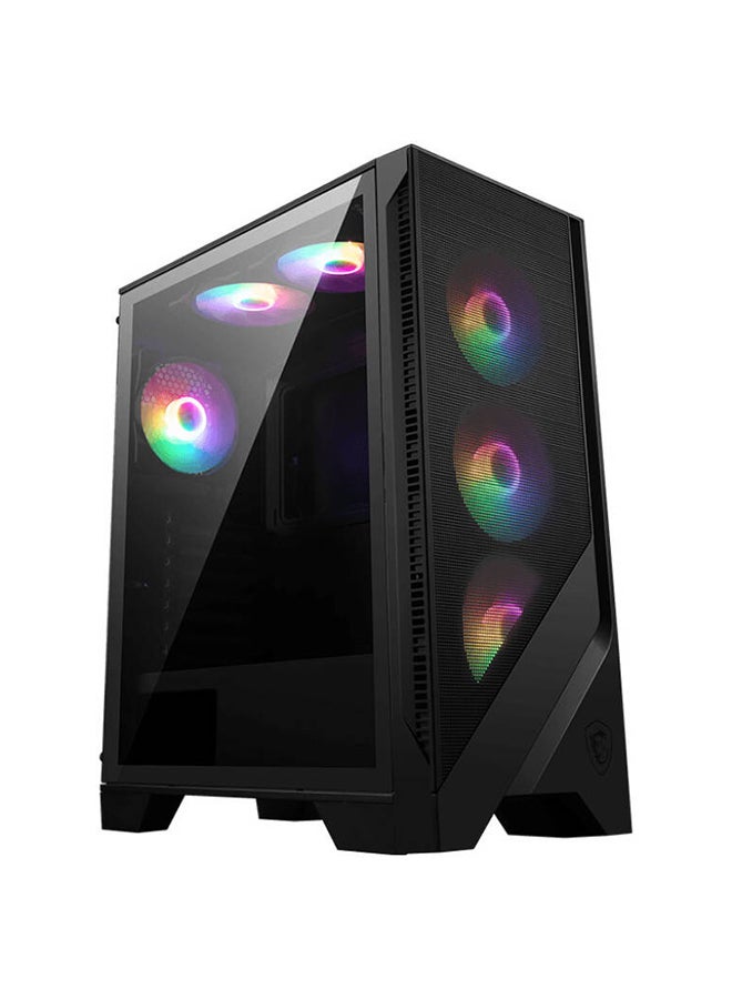 MAG Forge 120A Airflow ATX Mid Tower Computer Case, 6x Pre-Installed Case Fans, Up to 240mm Radiator Support, 2.5