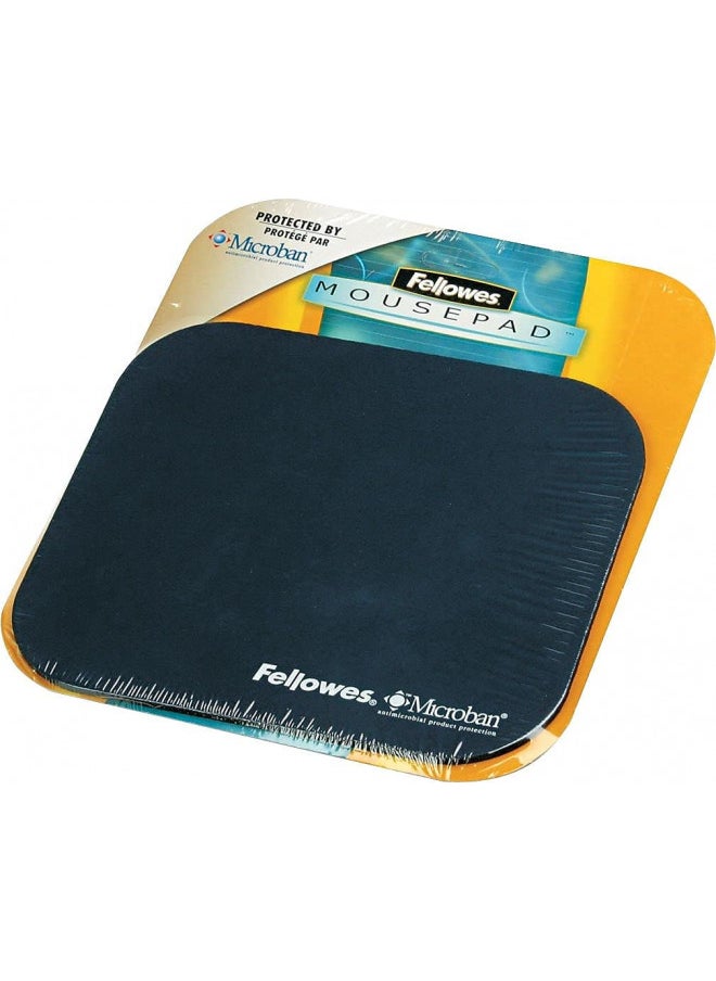 Fellowes Mouse Pad with Microban, Blue (5933801)