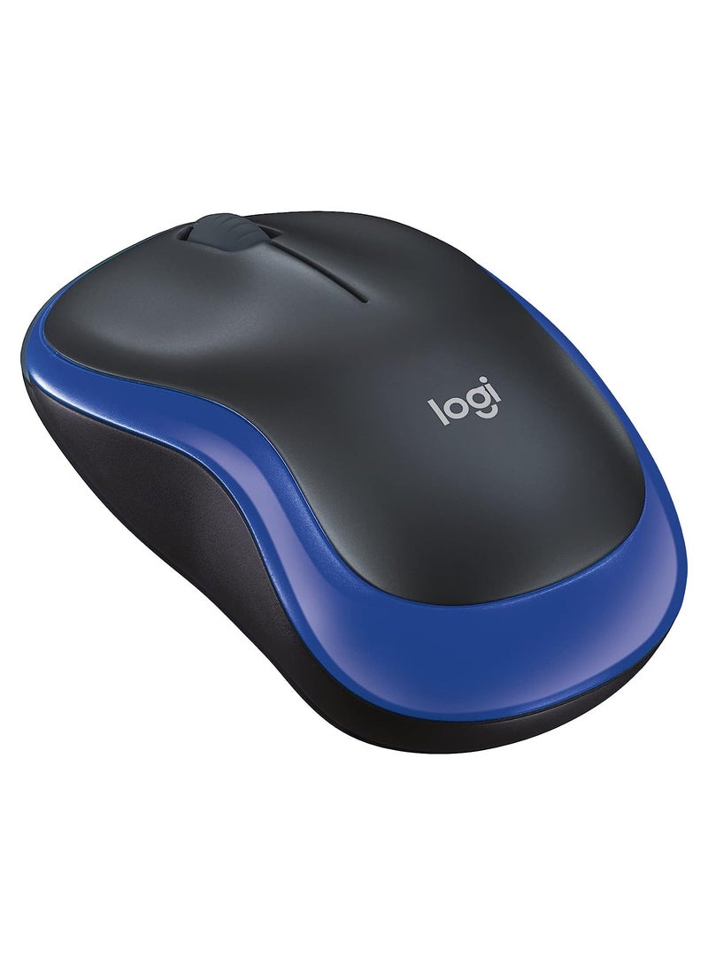 Logitech M185 Wireless Mouse Blue