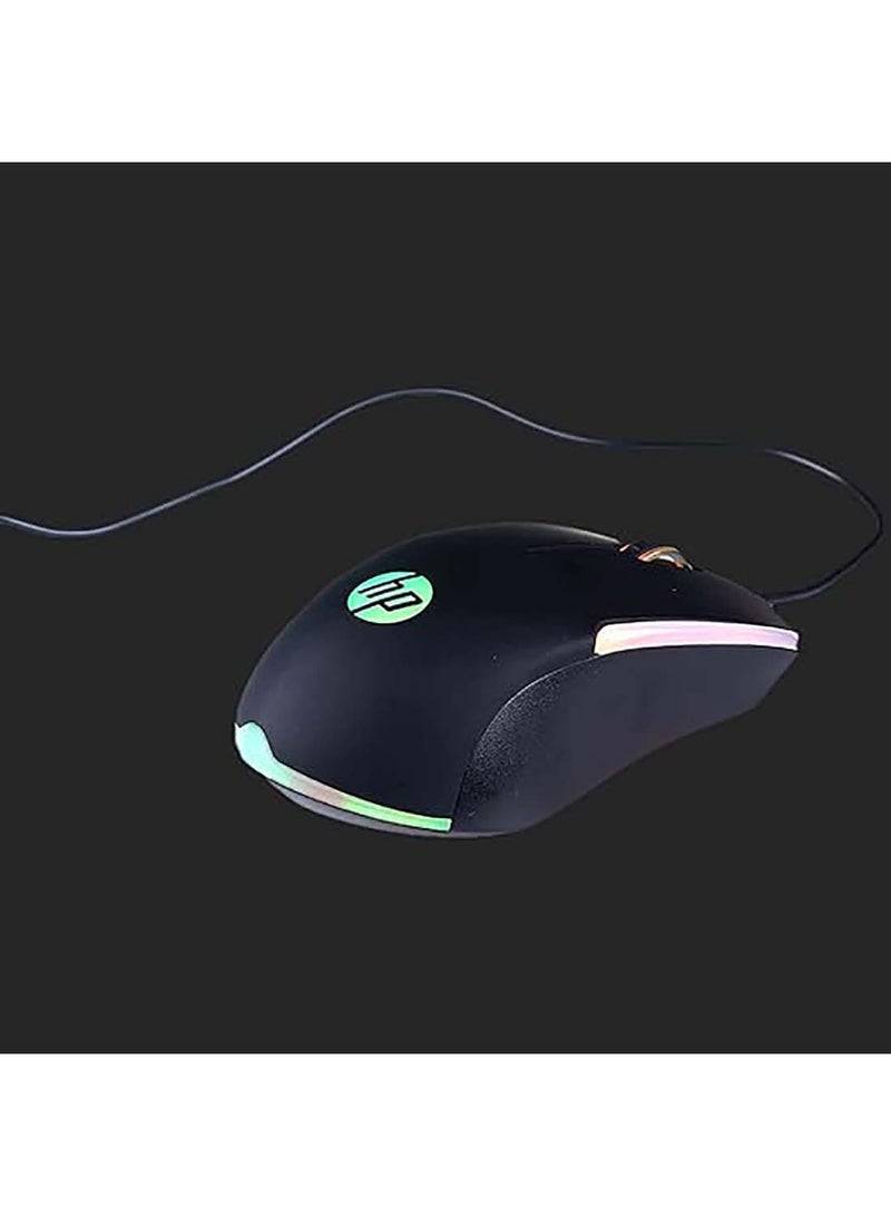 M160 WIRED MOUSE - BLACK Black