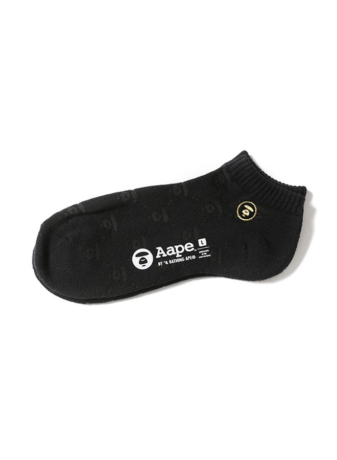 Comfortable Wear Ankle Socks Black