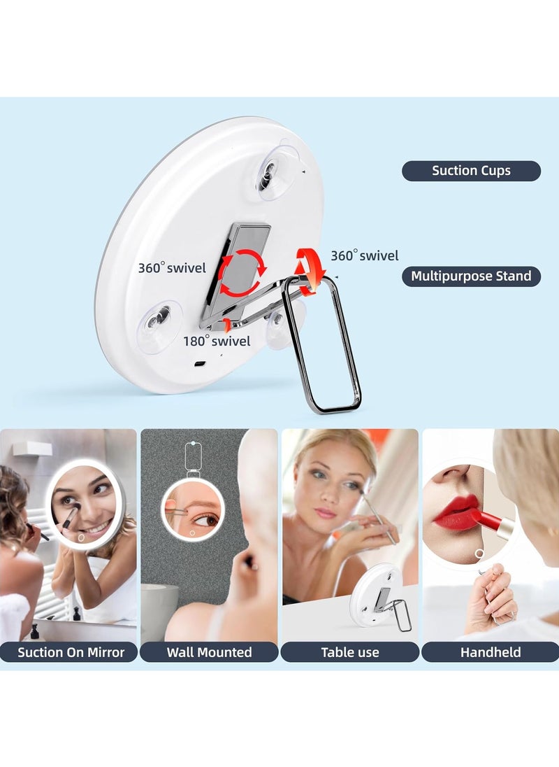 Magnifying Mirror with Light 30X, Large 6