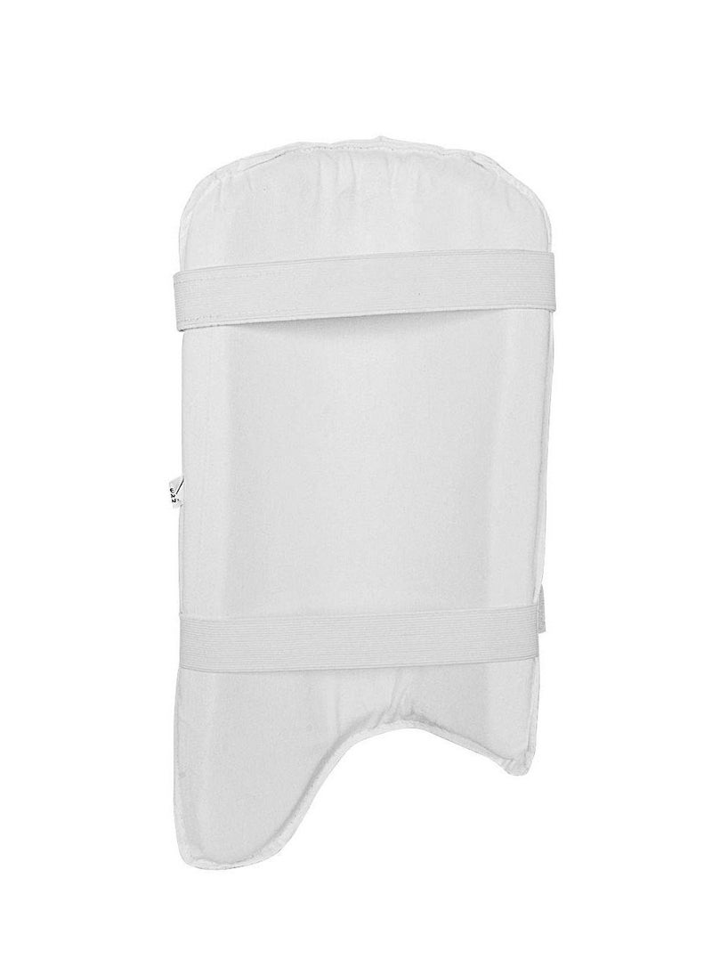 Intense Attitude Cricket Thigh Pad | Size: Boys RH | Material: Leather | Low Density Foam Inside | With Elasticated Straps | Fully Adjustable Components | High-Density Foam Inside