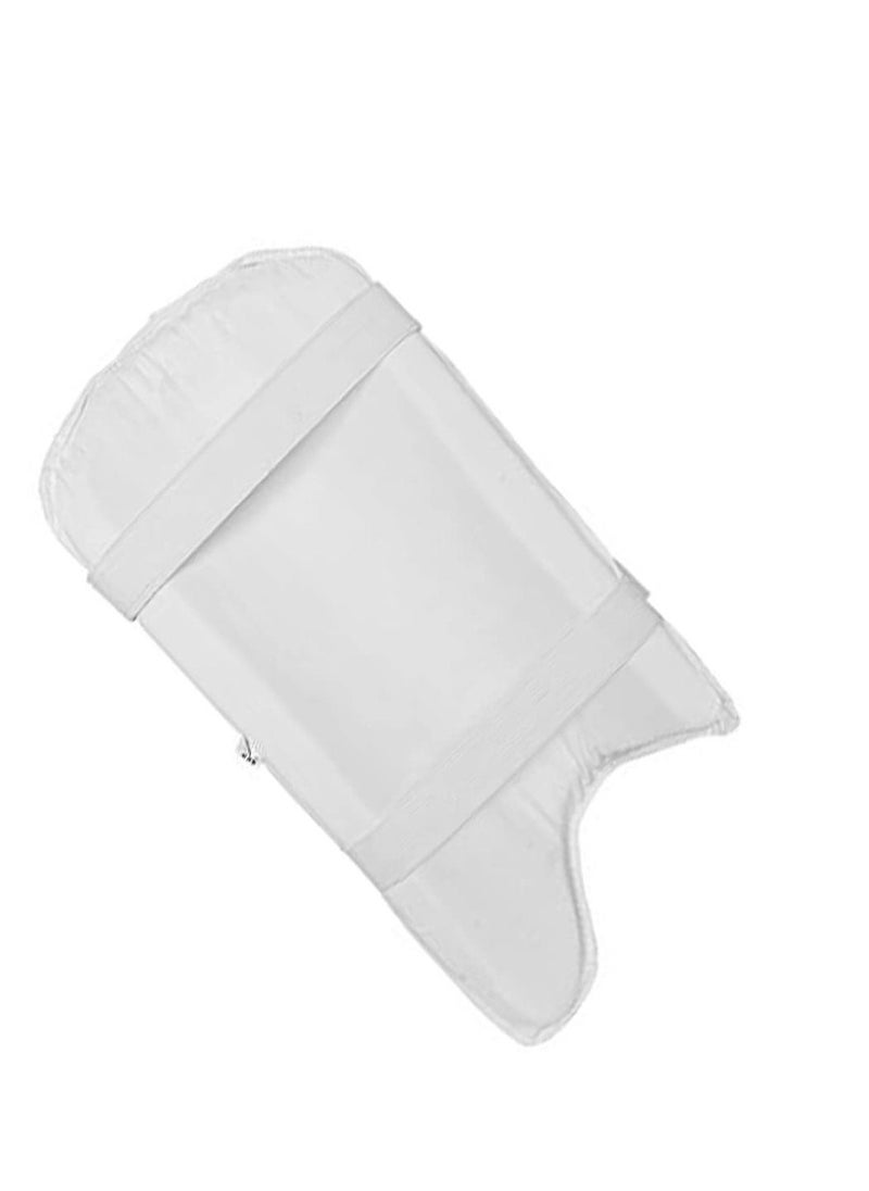 Intense Attitude Cricket Thigh Pad | Size: Boys RH | Material: Leather | Low Density Foam Inside | With Elasticated Straps | Fully Adjustable Components | High-Density Foam Inside