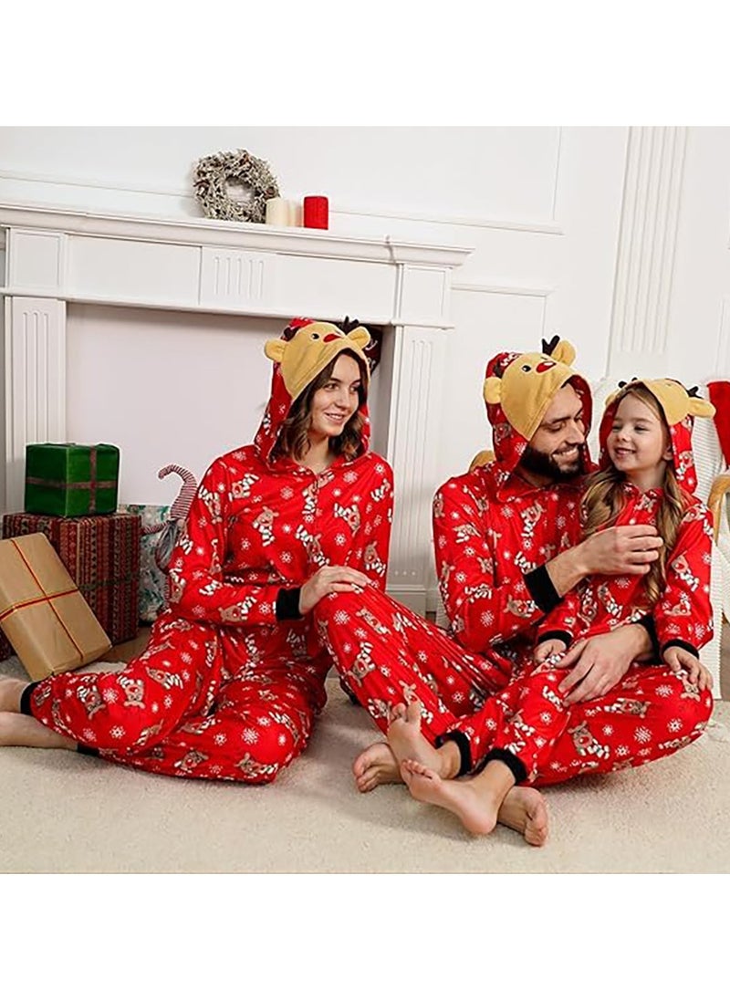 Christmas Family Matching Pajamas Classical Nightwear Sleepwear Sets Long Sleeve Pjs for for Adults Kids and Baby Holiday Xmas Sleepwear Set (Baby Unisex)