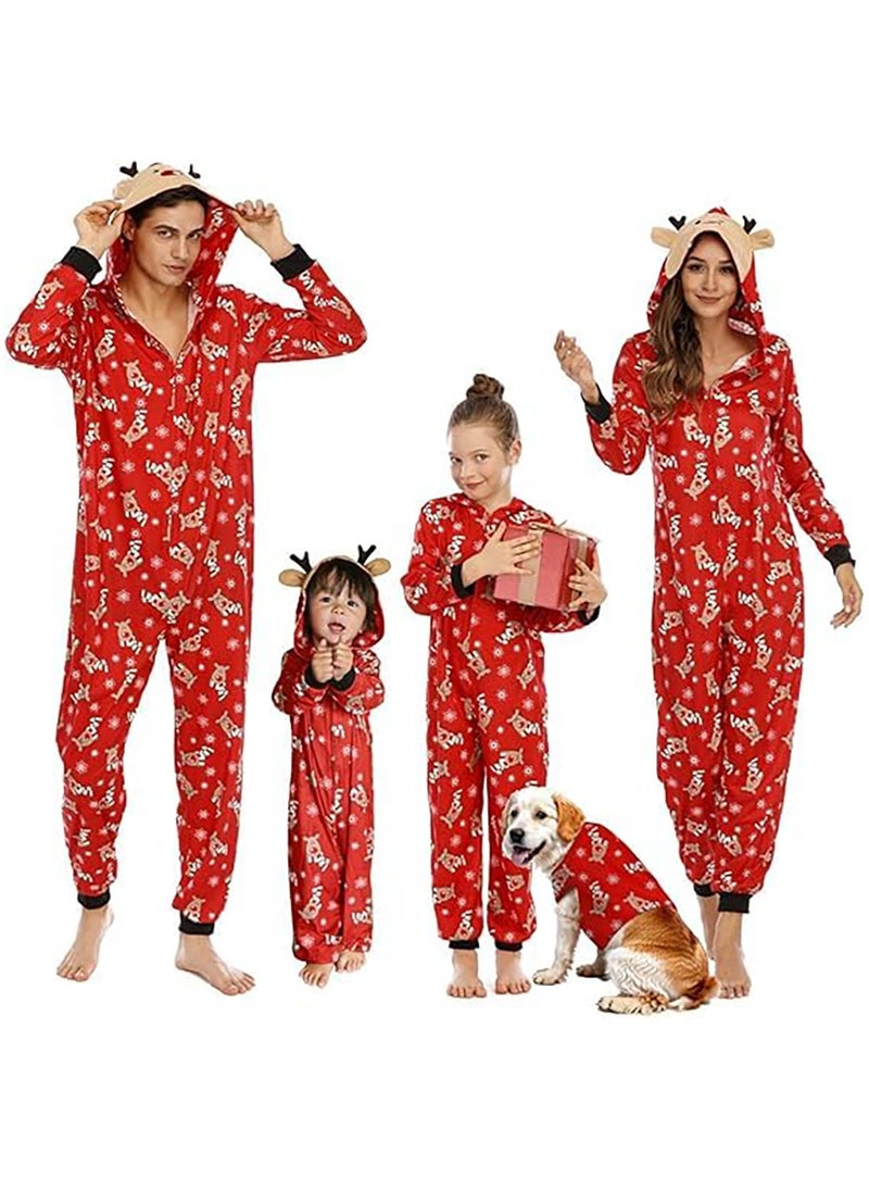 Christmas Family Matching Pajamas Classical Nightwear Sleepwear Sets Long Sleeve Pjs for for Adults Kids and Baby Holiday Xmas Sleepwear Set (Baby Unisex)