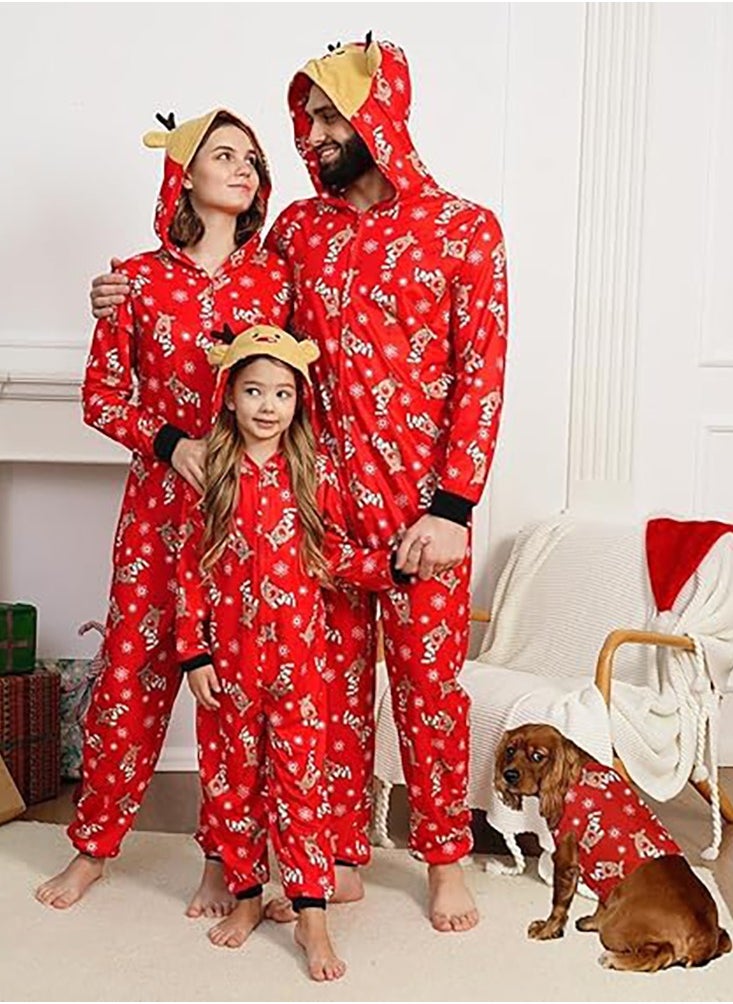 Christmas Family Matching Pajamas Classical Nightwear Sleepwear Sets Long Sleeve Pjs for for Adults Kids and Baby Holiday Xmas Sleepwear Set (Baby Unisex)