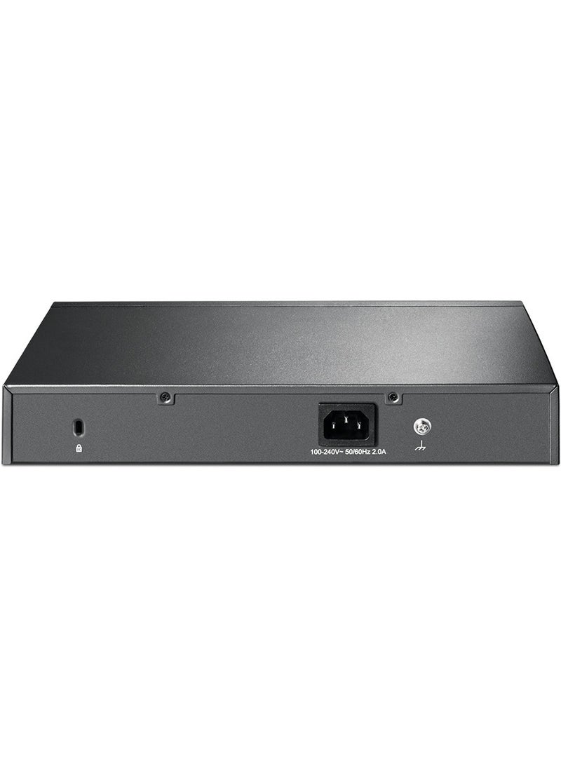 T2500G-10MPS Jet Stream 8-Port Gigabit L2 Managed PoE+ Switch with 2 SFP Slots