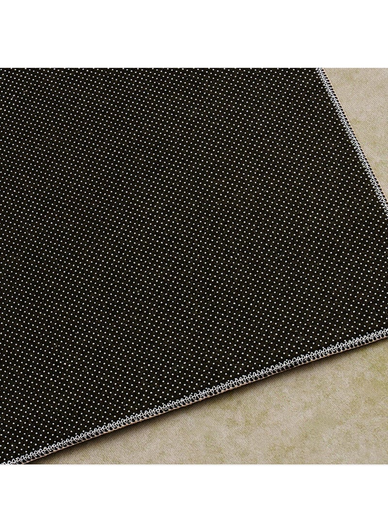 Velvet Area Rug Minimalist Thickened Washable Large Carpet Soft Cartoon Style Anti-slip Big Rugs for Living Room Bedroom 160*230cm