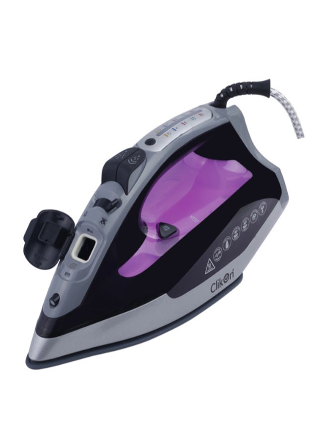 Steam Iron 2400W 2400 W CK4117 Grey/Silver/Purple