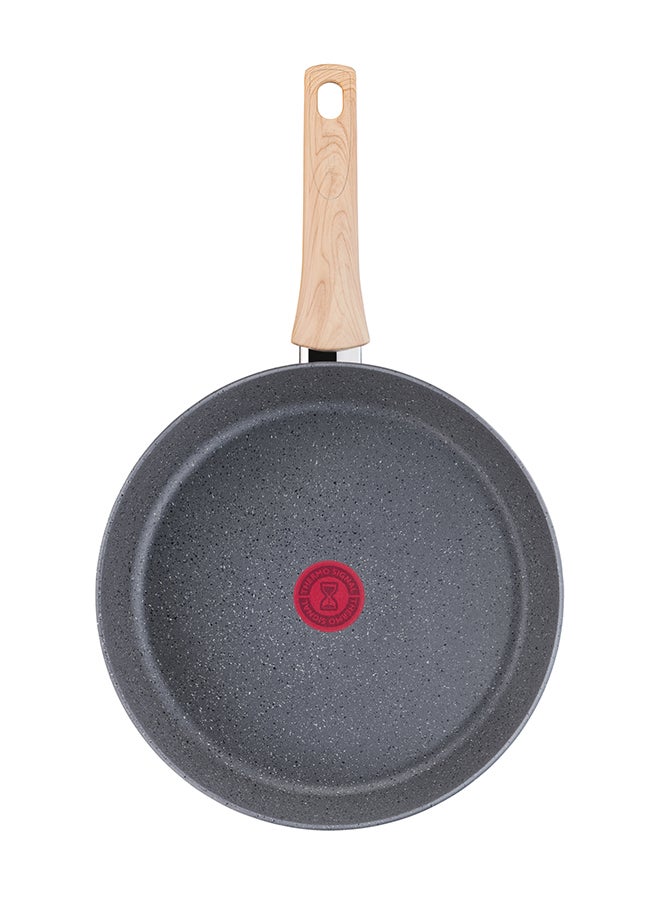 G6 Natural Force Frypan With Thermo-Spot Aluminium Grey 28cm