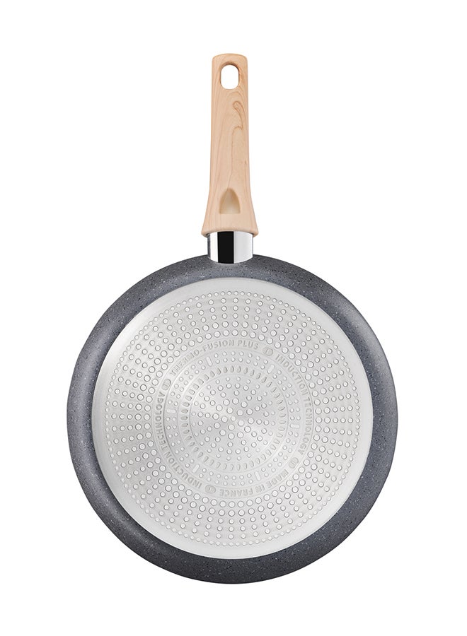 G6 Natural Force Frypan With Thermo-Spot Aluminium Grey 28cm