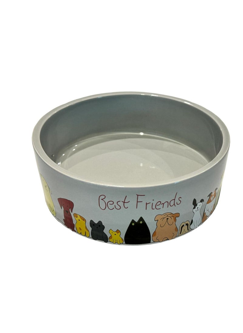 Ethical Products , Dog Bowl Cat Bowl Durable Dog Food and Water Pet Dish, Dishwasher Safe, Trending Styles, Speckled Dog Dish 7