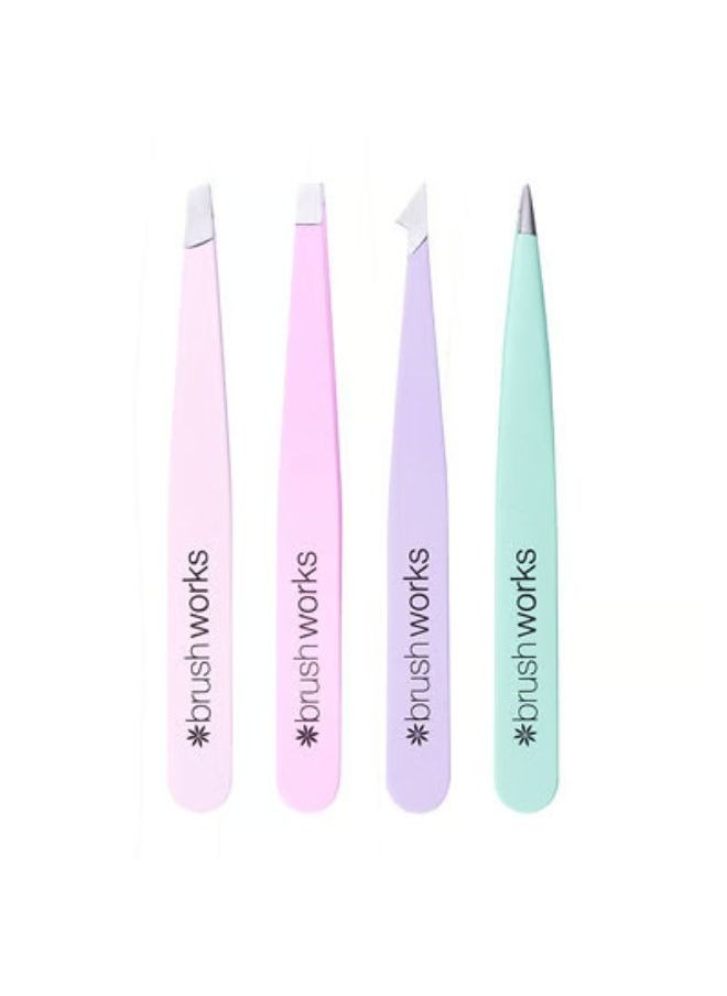 HD Combination Tweezer Set - Pastel