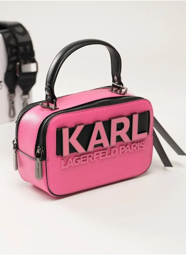 Karl Lagerfeld shoulder bag cross body Pink