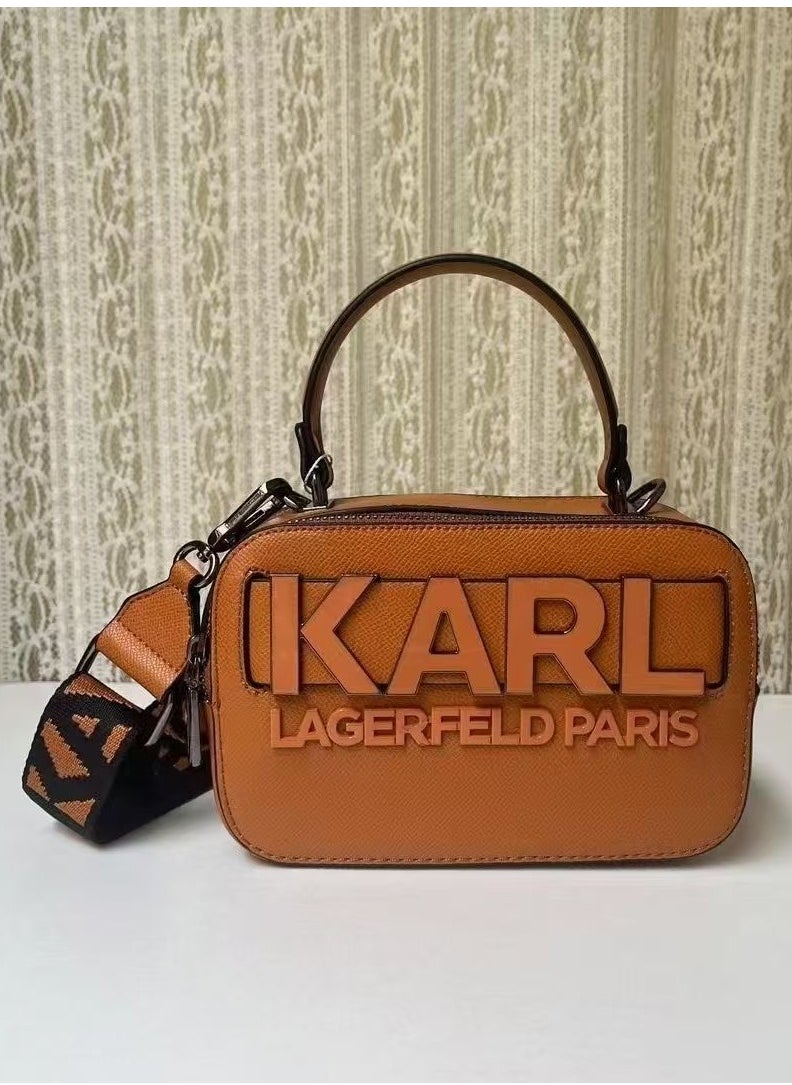 Karl Lagerfeld shoulder bag cross body Brown