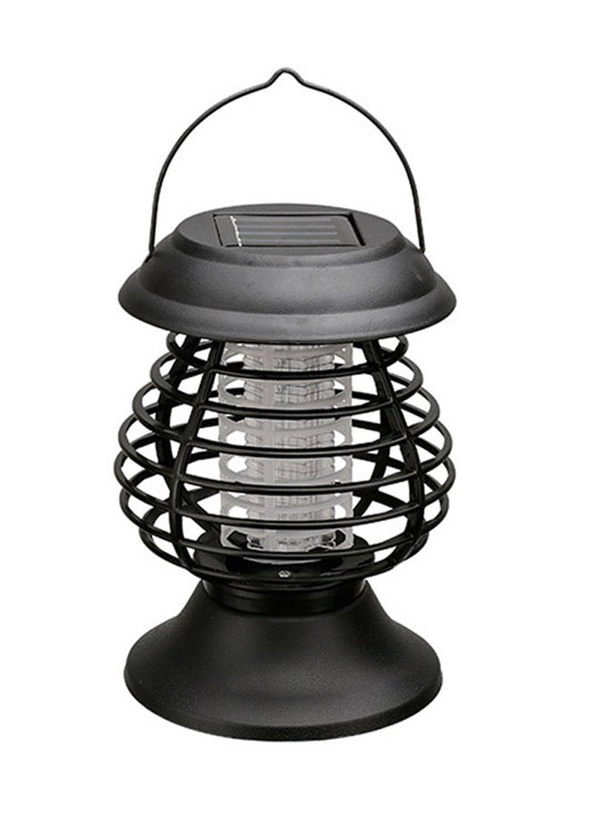 Decorative Solar Power LED Mosquito Outdoor Lamp Black 15 x 26cm