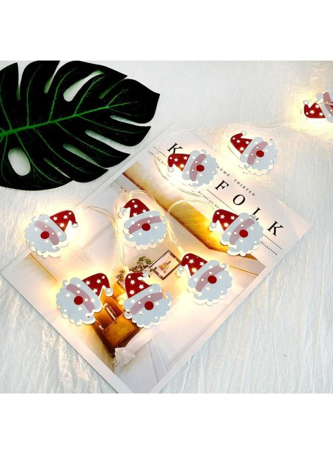LED String Light Red/White 160cm