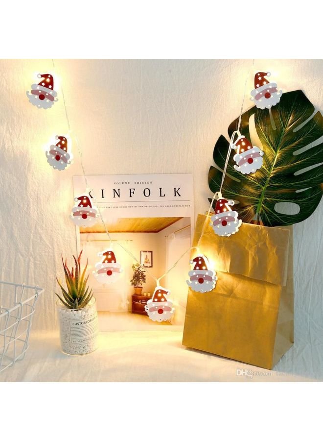 LED String Light Red/White 160cm