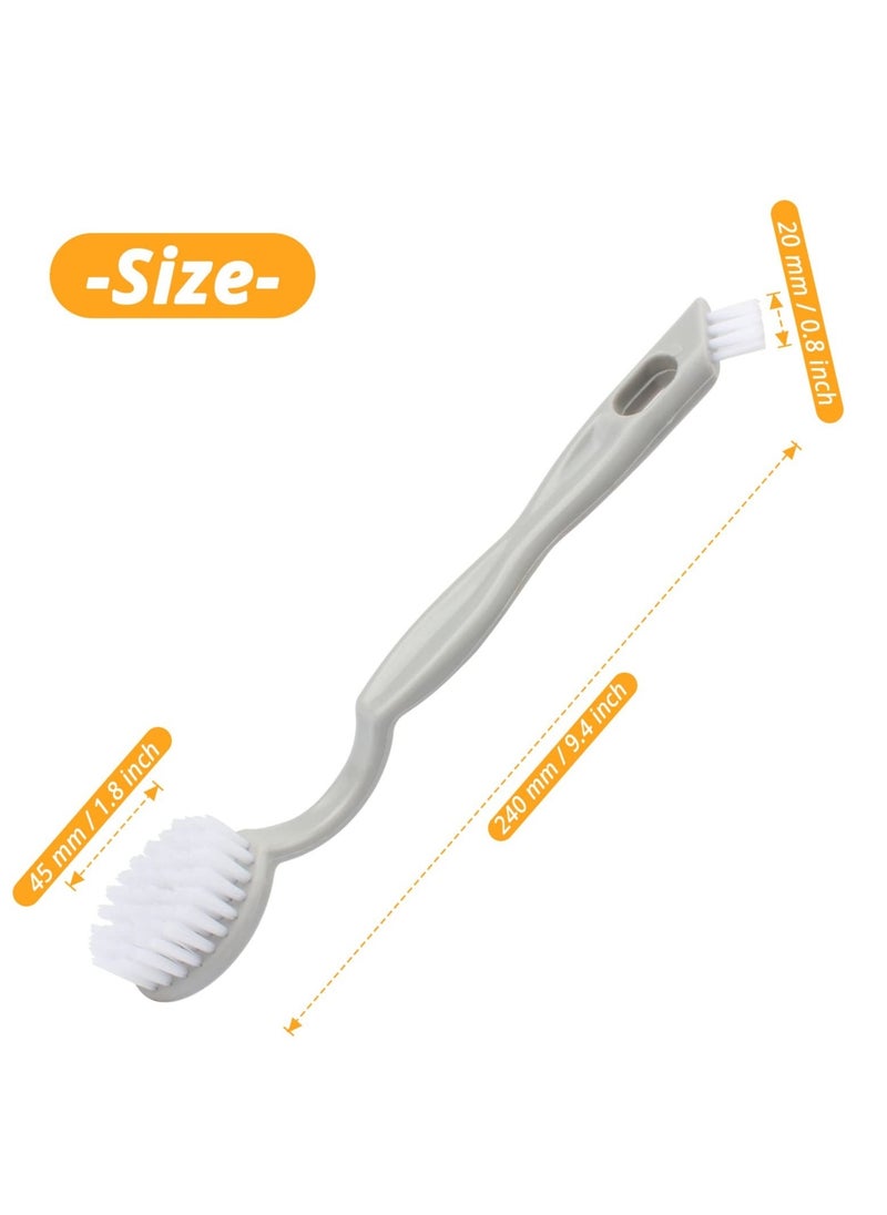 Double-Ended Shoe Washing Brush,3 Pack Professional Cleaning Brushes for Sneakers, Tennis Shoes, Floors,Get Your Shoes Looking Like New