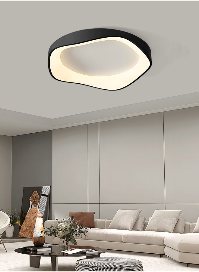 Modern Flush Mount LED Ceiling Light Fixture, 59W Dimmable LED Ceiling Lamp with Remote Control, LED Ceiling Lamp for Bedroom/Kitchen/Dining Room Lighting, Flush mount Ceiling Light