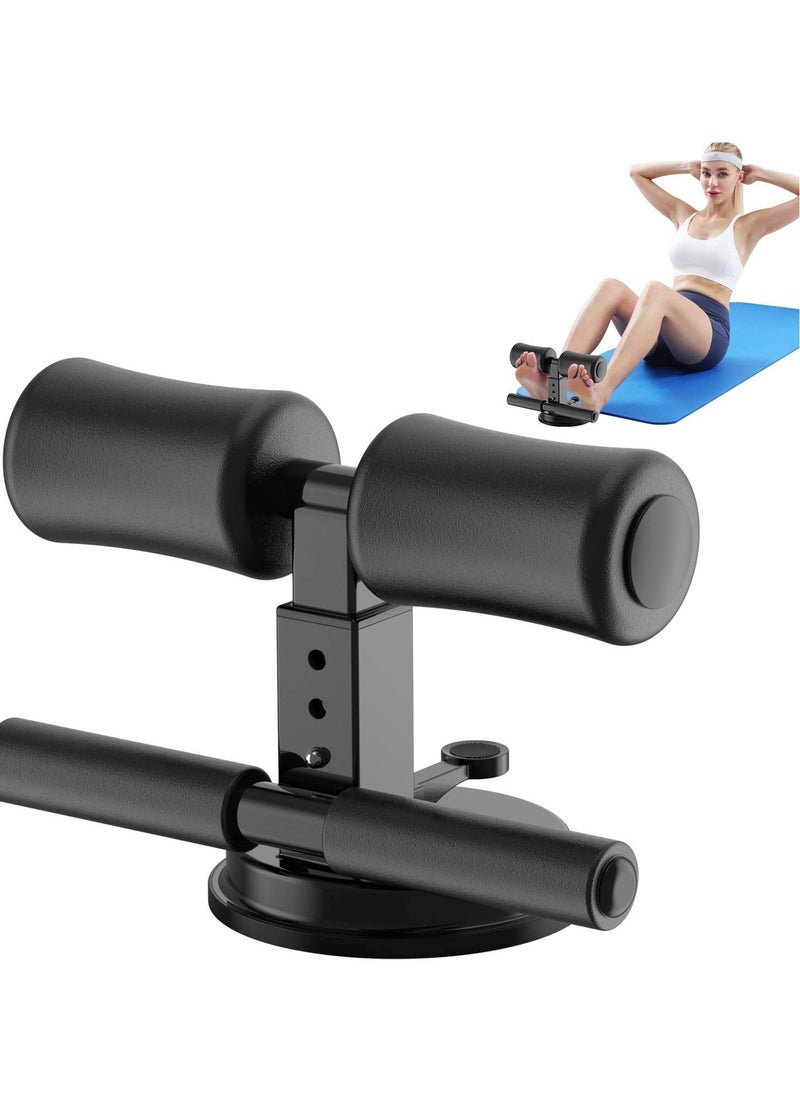 Sit-Up Bar With Foam Handle and Rubber Suction Seat Up Fitness Equipment Sit-ups and Push-ups Assistant Device For Weight Lose Gym Workout Abdominal Curl Exercise Work Out Trainer (Pack of 1)