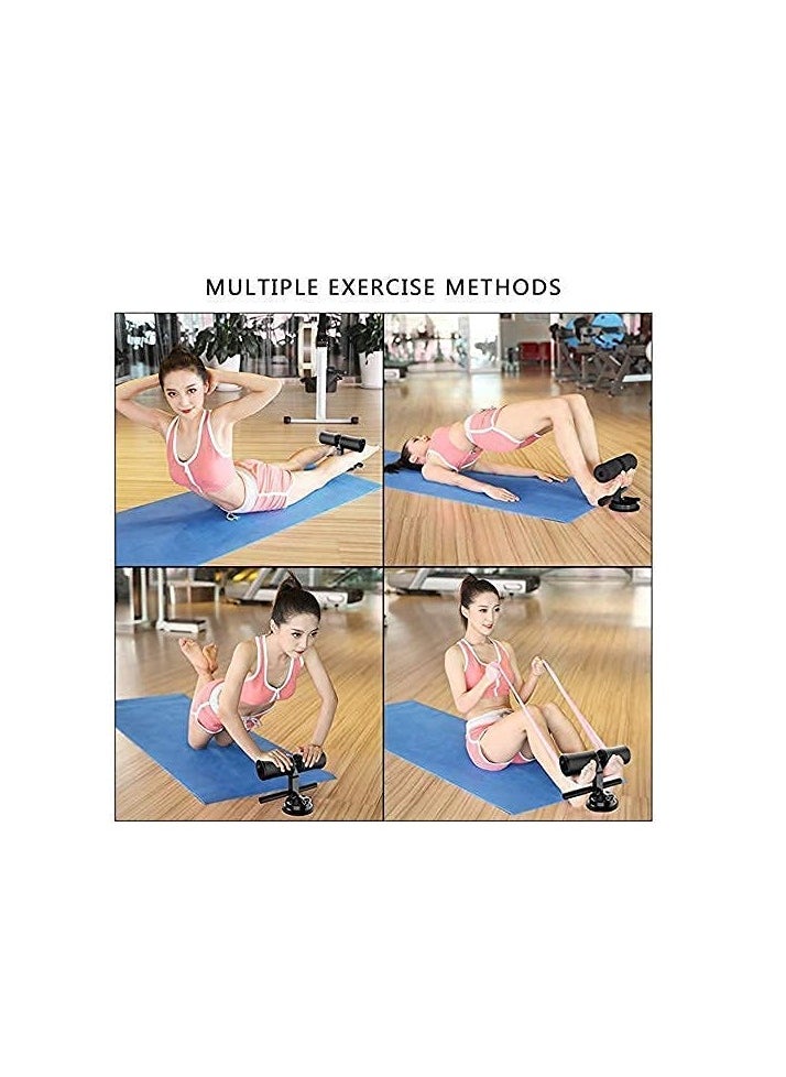 Sit-Up Bar With Foam Handle and Rubber Suction Seat Up Fitness Equipment Sit-ups and Push-ups Assistant Device For Weight Lose Gym Workout Abdominal Curl Exercise Work Out Trainer (Pack of 1)