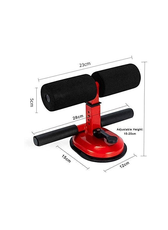 Sit-Up Bar With Foam Handle and Rubber Suction Seat Up Fitness Equipment Sit-ups and Push-ups Assistant Device For Weight Lose Gym Workout Abdominal Curl Exercise Work Out Trainer (Pack of 1)