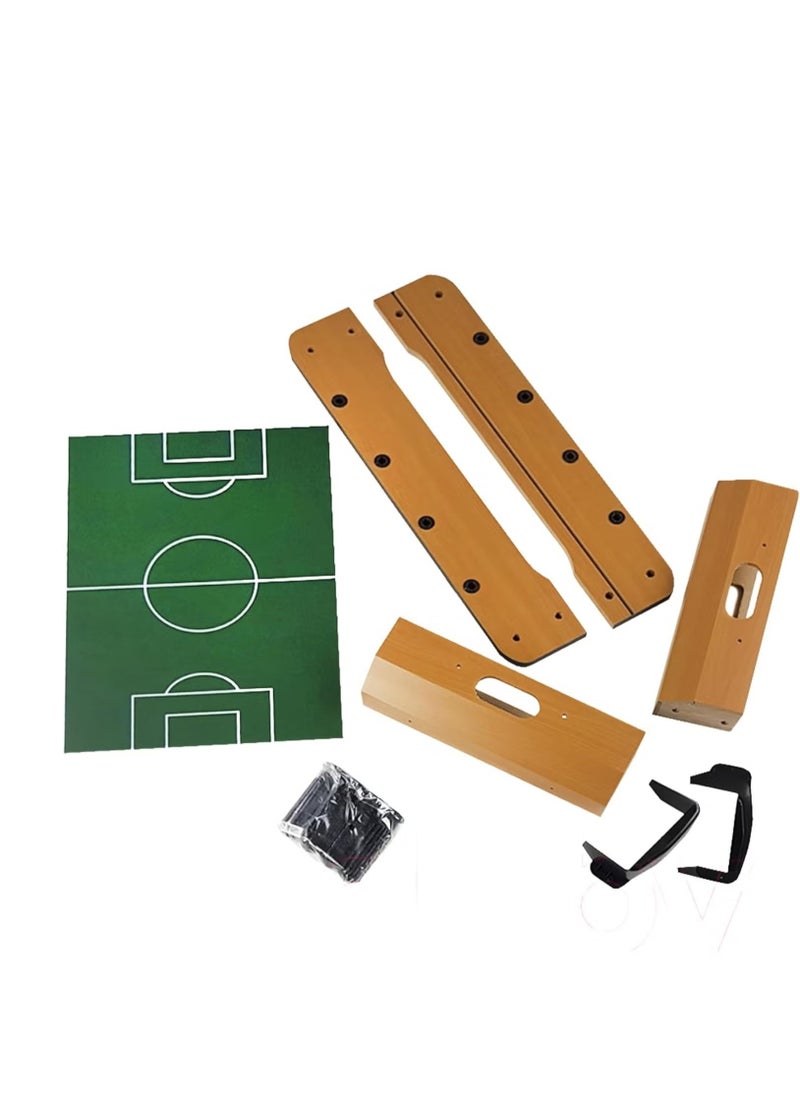 Wooden Mid-Sized Football Table Soccer Game With 4 Rods Toys For All Age