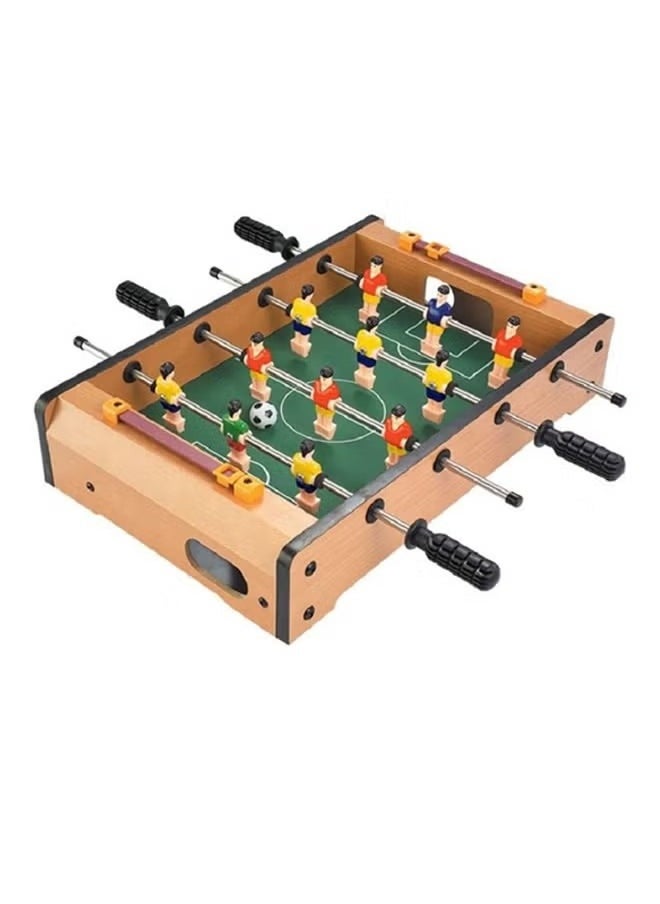 Wooden Mid-Sized Football Table Soccer Game With 4 Rods Toys For All Age