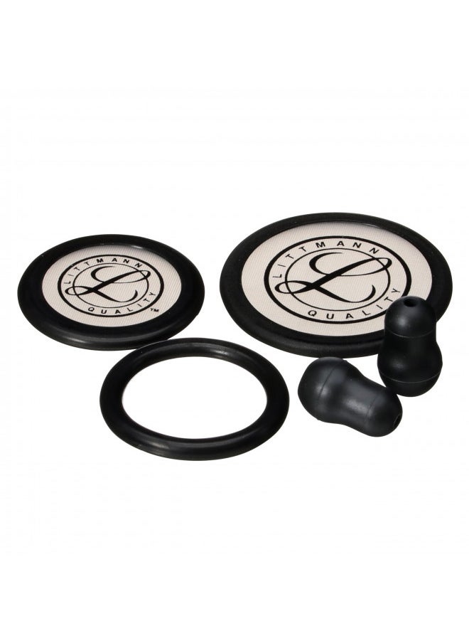 3M Littmann Stethoscope Spare Parts Kit, Classic III, Black, 40016