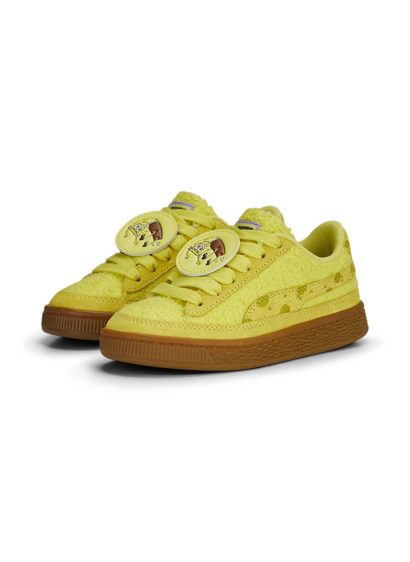 SPONGEBOB Unisex Suede Sneakers