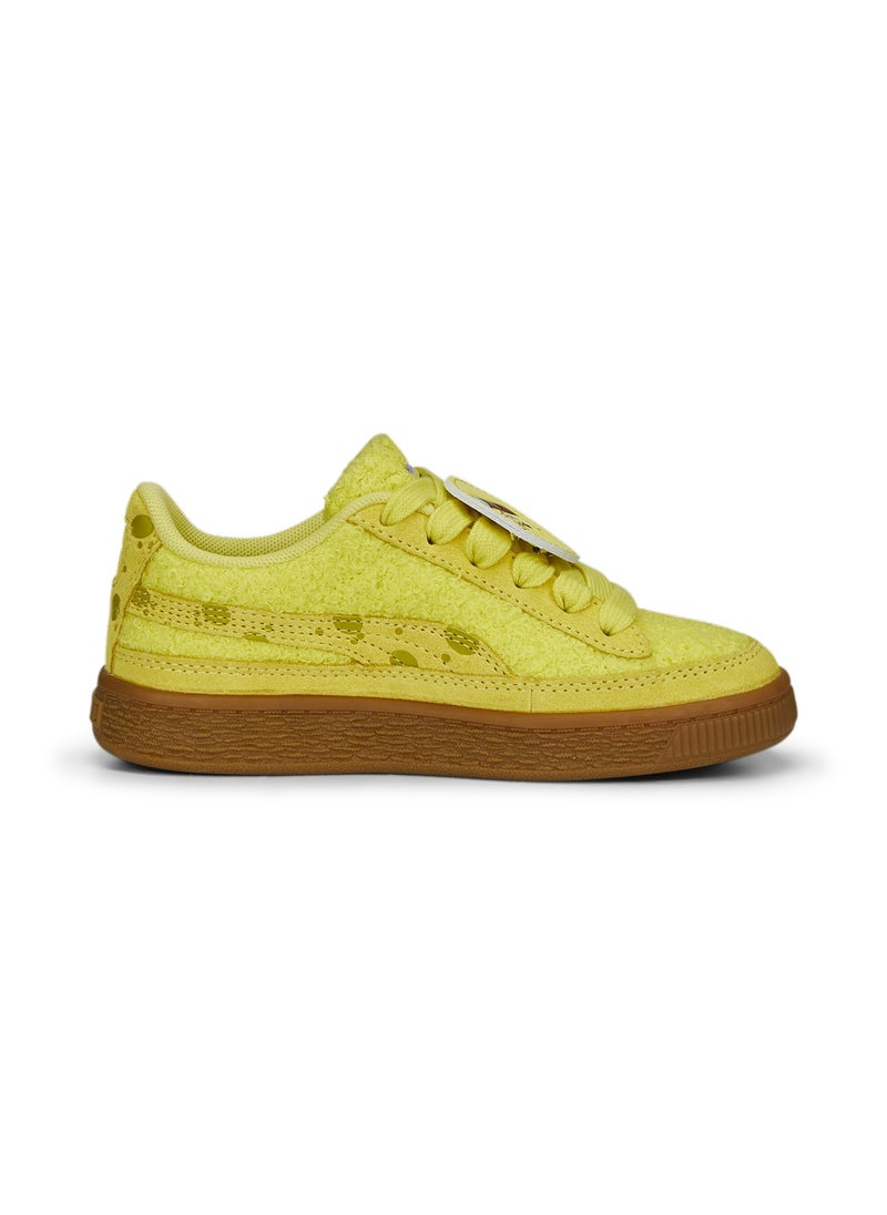 SPONGEBOB Unisex Suede Sneakers