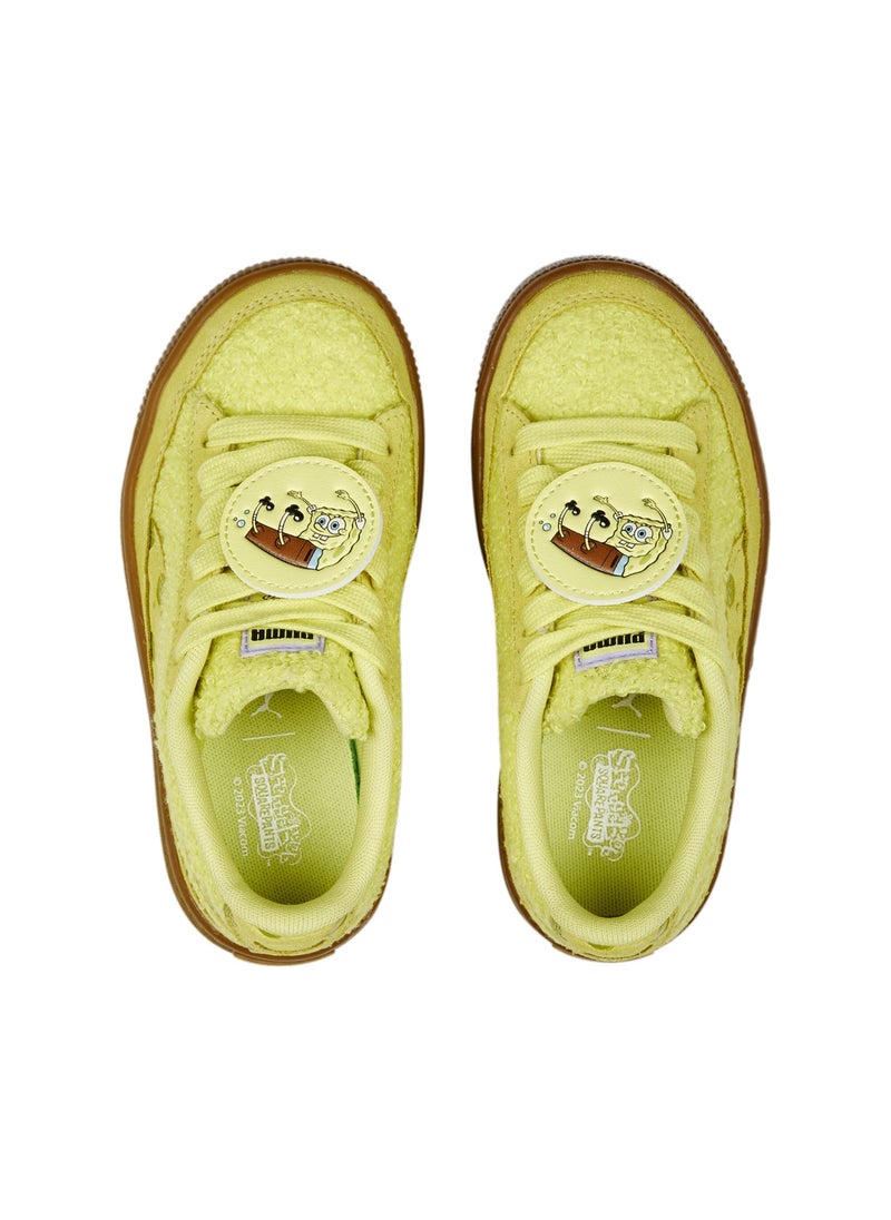 SPONGEBOB Unisex Suede Sneakers