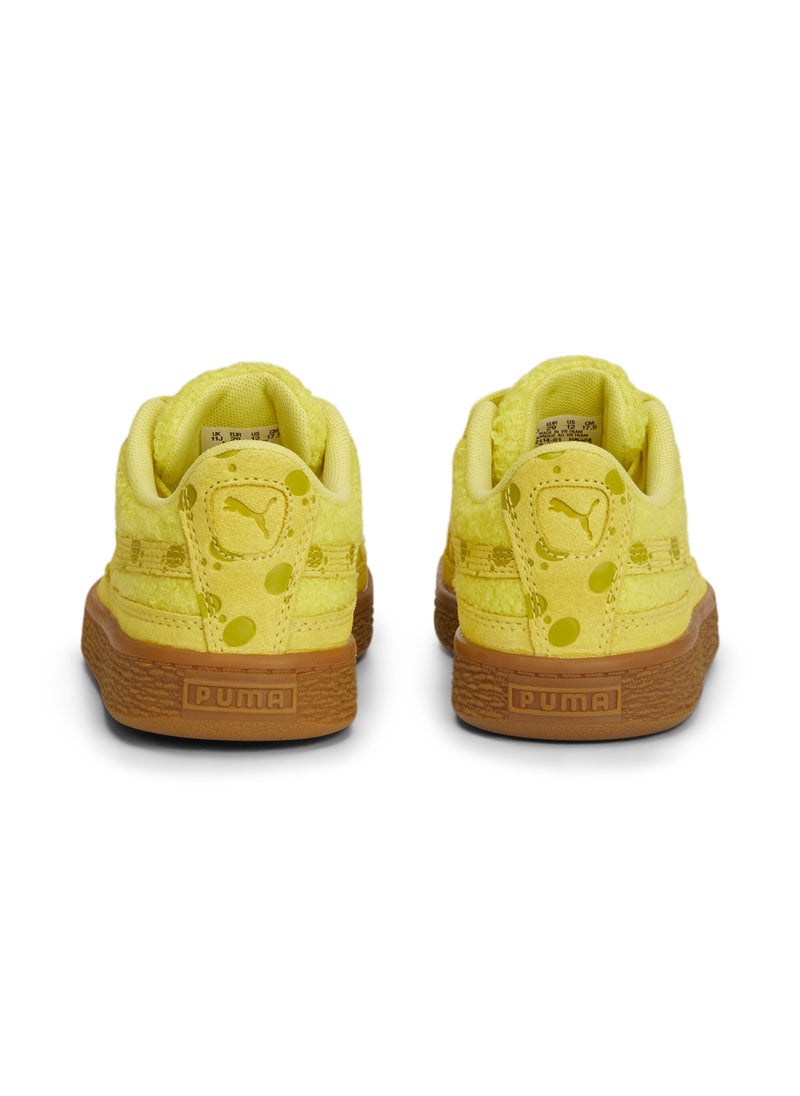 SPONGEBOB Unisex Suede Sneakers