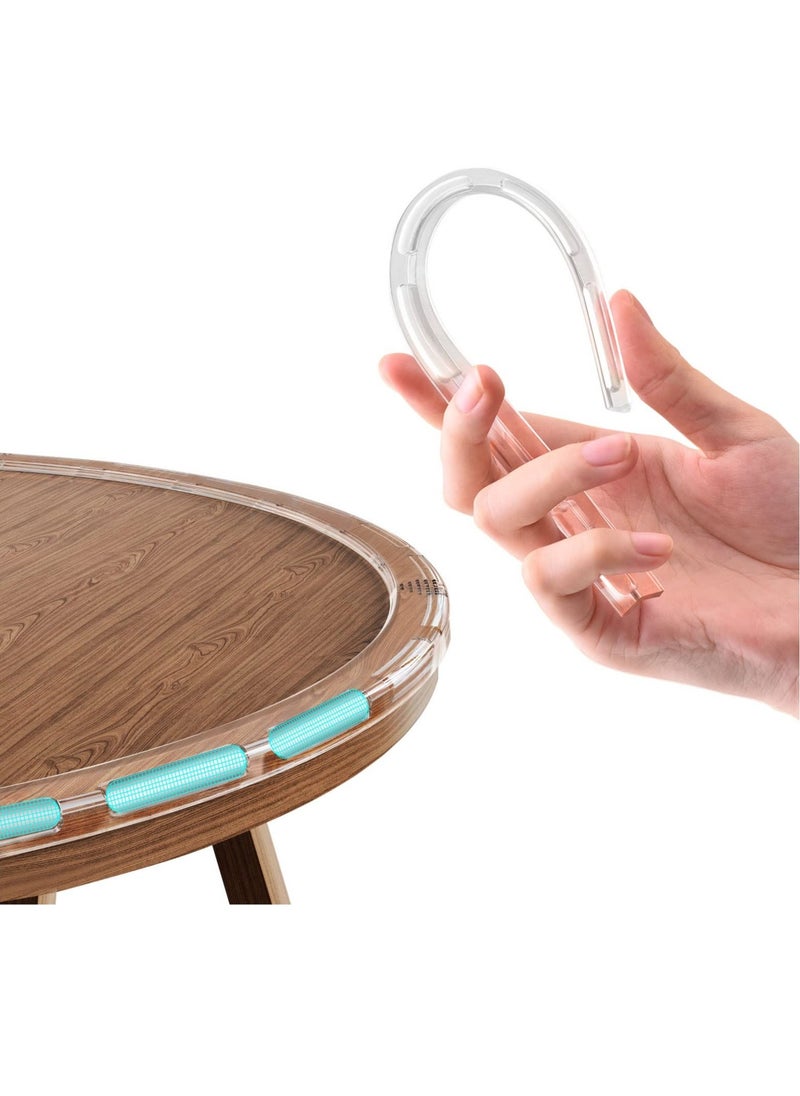 Edge Protectors, 4 Pcs Baby Safety Corner Protectors, Edge Protector Strip, Clear Adhesive Long Strip Table Corner Edge Guards, for Table Cabinets Drawers Furniture