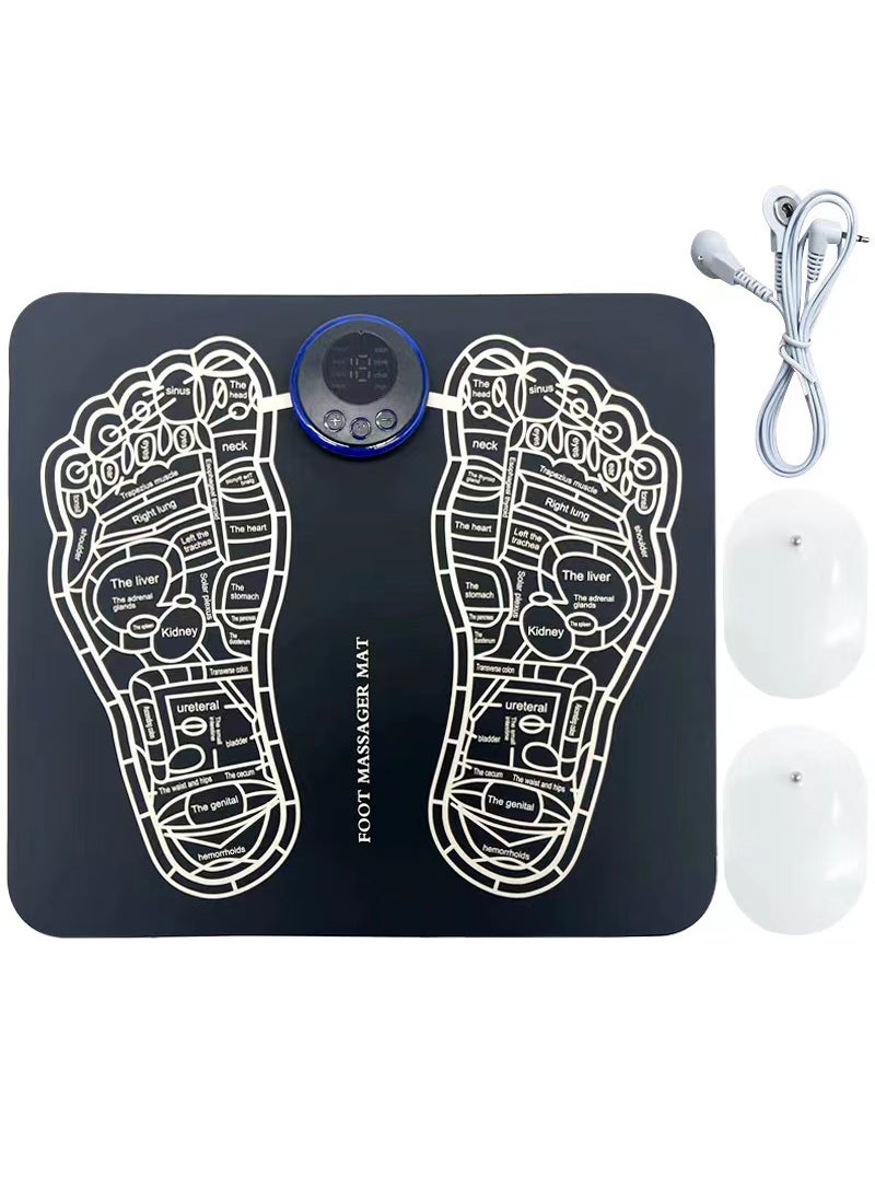 EMS Foot Massager Mat with Pulse Technology USB RechargeableOrdinary Jack one to two Ordinary Jack one to two